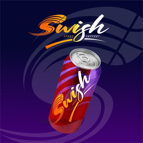 Swish - A New Sports Drink! Design réalisé par bluelines15