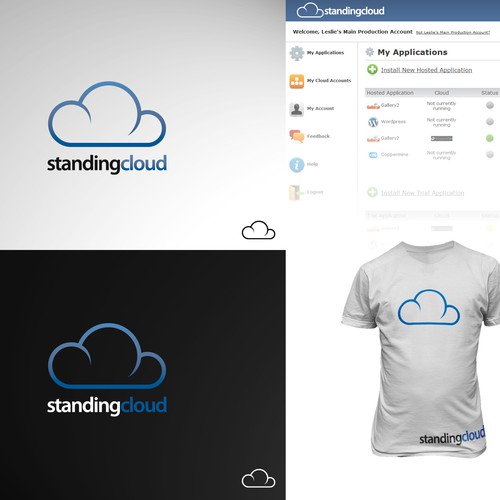 Papyrus strikes again!  Create a NEW LOGO for Standing Cloud. デザイン by PLUUM
