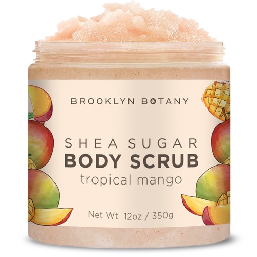 Design  FRESH new packaging for a line of body scrubs Design réalisé par vesmil