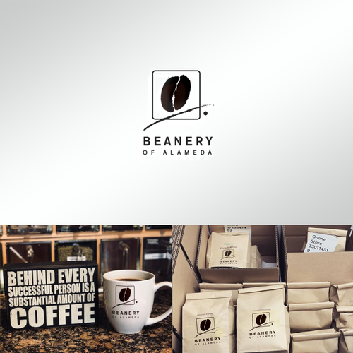 Beanery Coffee Shop - Logo Modernization Design by DI*Design