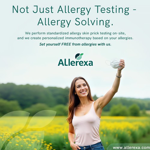 "Allergy testing company thats different than traditional healthcare advertising" winning  by MotivatedDesign