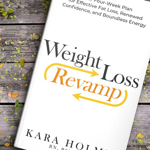 Design an eye-grabbing, compelling cover for a book on lasting weight loss Design by Chris Arrow
