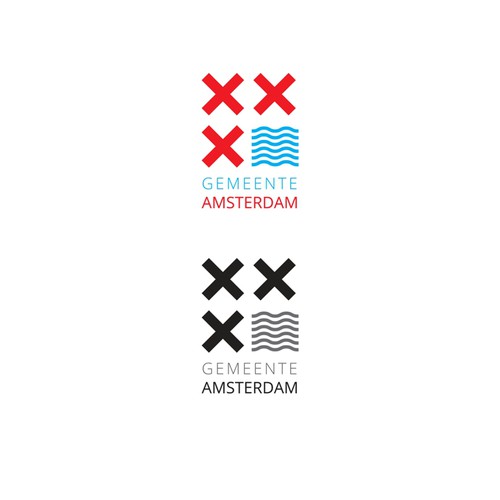 Community Contest: create a new logo for the City of Amsterdam Ontwerp door Nuolg