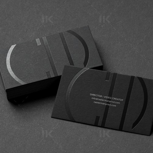 MINIMALIST - BLACK DESIGN Design by IK_Designs