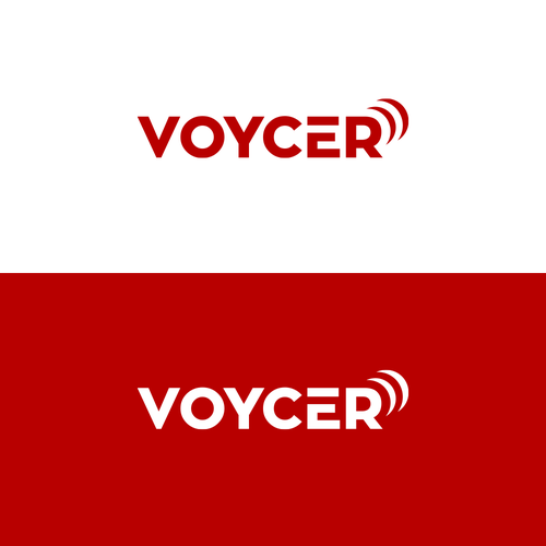 Clean, modern, Voycer logo for B2B community platform for consumer brands Design by LivRayArt