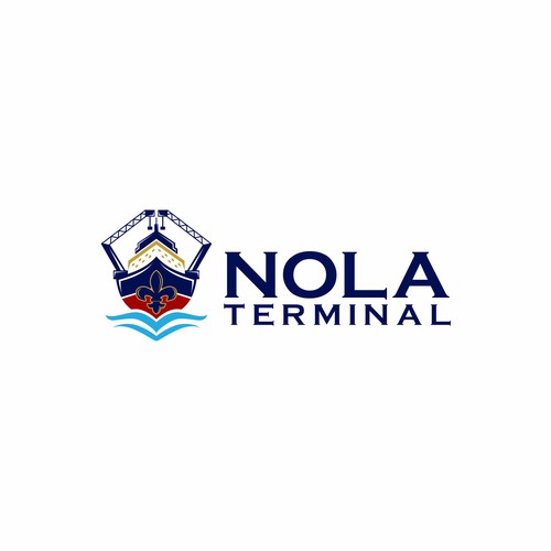 NOLA Terminal Logo Design by industrial brain ltd