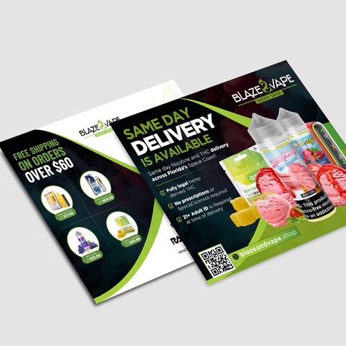 Postcard, flyer or print contest entry by Sketch Media™