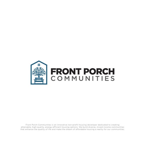 Front Porch Communities - A Not For Profit housing developer with a community focus Design réalisé par RaccoonDesigns®