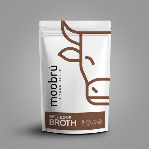 Bone Broth Package Design by sougatacreative
