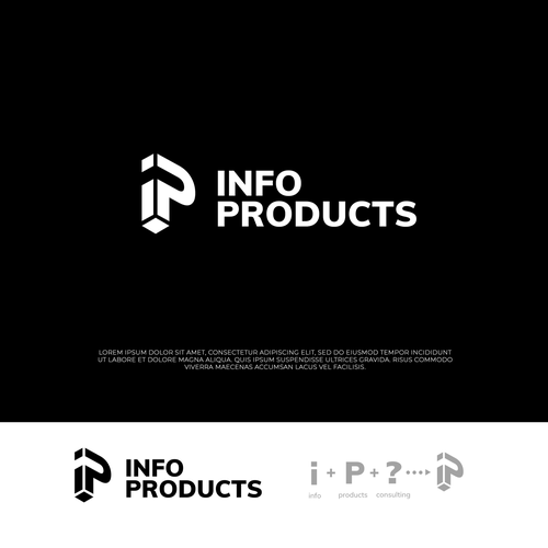 InfoProducts.com - Logo & Branding Design by tucity