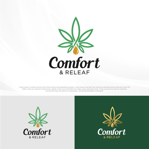 Luxurious trendy logo for a CBD store Design by ©RICK!