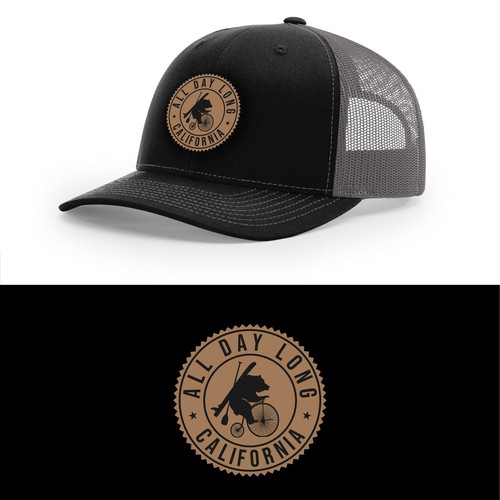 Design di Leather Patch Hat di BintangSickwild