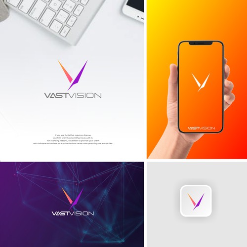 Tech startup focused on RFID tracking software needs logo! Design by Wanpis