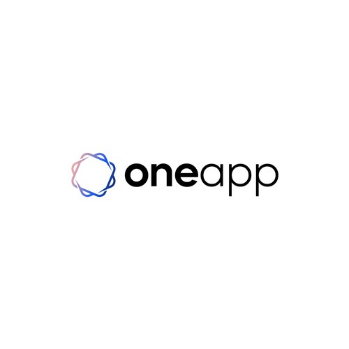 Design oneapp logo di rzky™