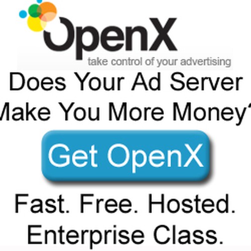 Banner Ad for OpenX Hosted Ad Server Ontwerp door Wilmingtim