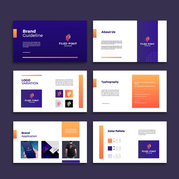 Design by alex.hill titled "Brand guide "
