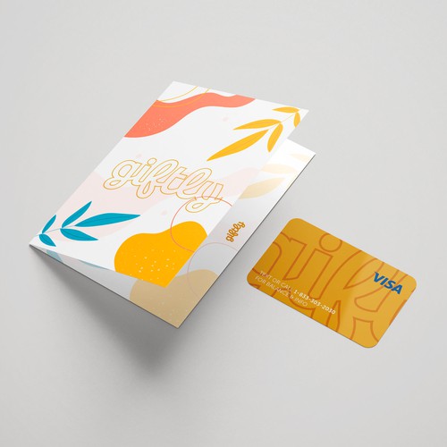 Delightful packaging for the perfect gift card-ontwerp door Bloom Graphic