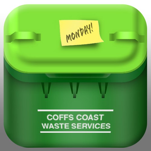 icon or button design for MyBin iPhone App Design by Lanvinpierre