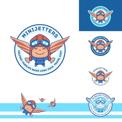 Memorable, attention seeking logo needed for Mini Jetters Design by ArtSpring