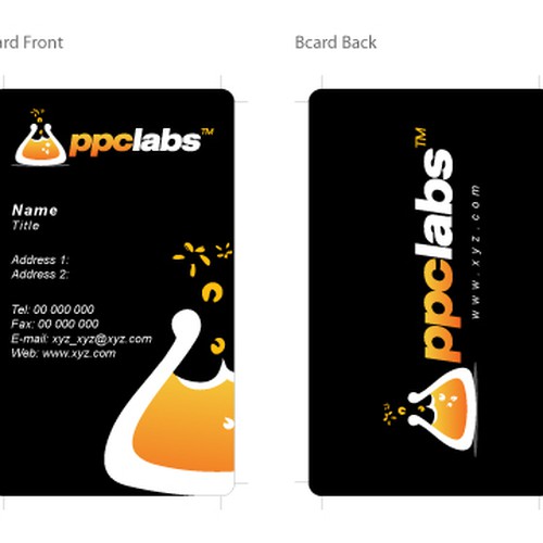 Business Card Design for Digital Media Web App Diseño de Custom Logo Graphic