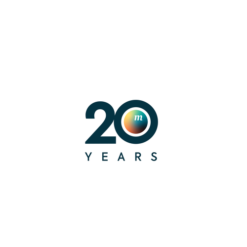 Design a 20 year company logo to celebrate this milestone. Design by Argim