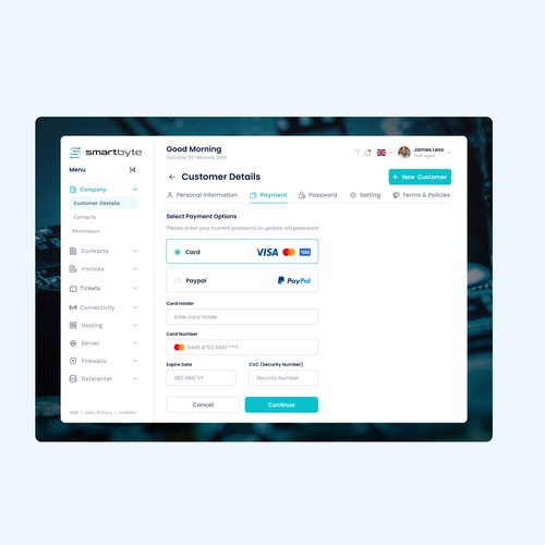 the smartest portal Design by DezainHub
