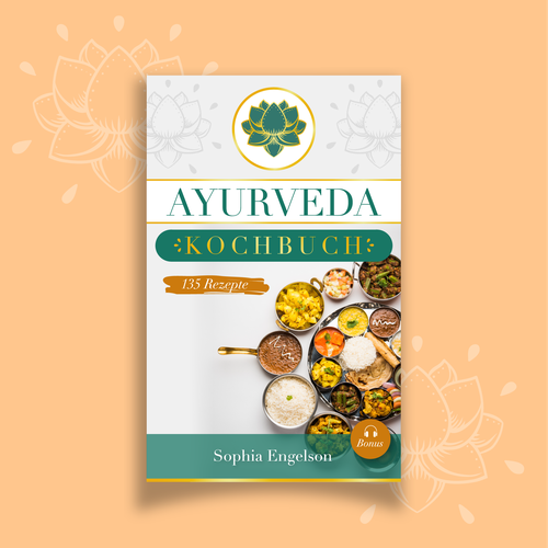 Book-Cover for Ayurveda Cookbook - Cover für Ayurveda Kochbuch Design by yvesward