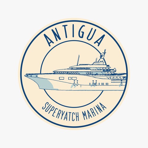 Logo for Antigua Superyacht Marina Design by yadisudjana