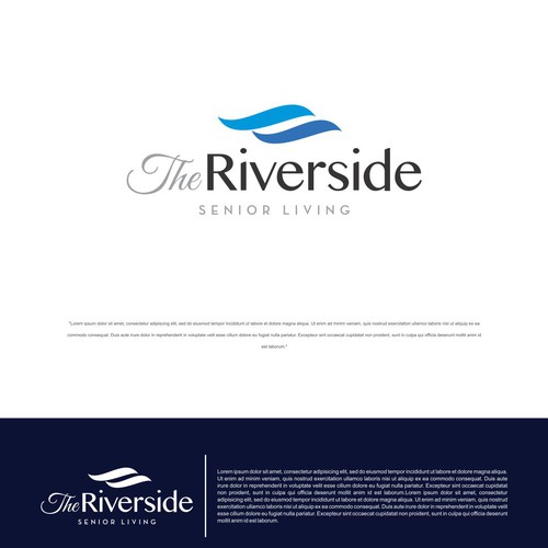 Logo icon for The Riverside Senior Living Diseño de Chilmi Fahruzi
