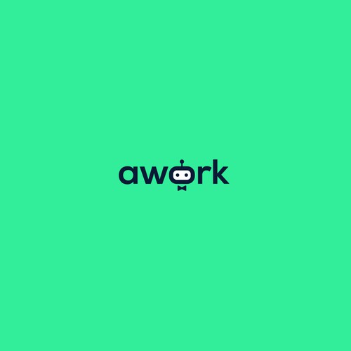 New logo for AI-based productivity software "awork" Design by Angela Cuellar