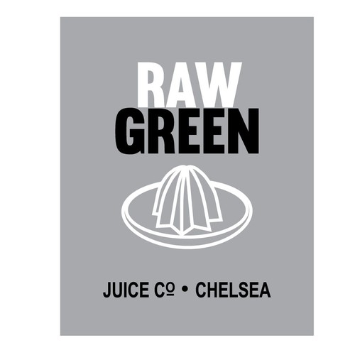 Brand for upmarket raw juice company Logo design contest