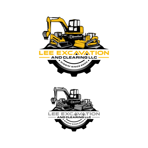 In search of a unique logo design for my excavation and grading firm. Design réalisé par Log_In