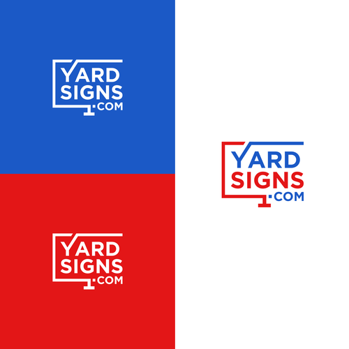 New logo for yardsigns.com Design by ChemcoRD