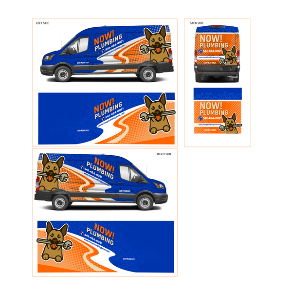 Wrap Car design for Plumbing Company