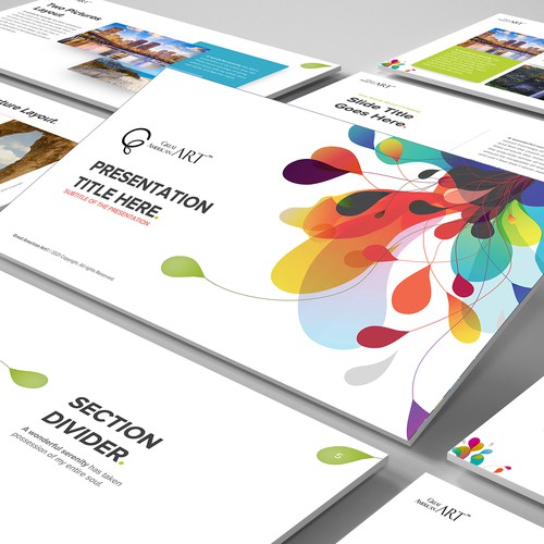 Art Proposal PPT Deck Design von Creative_Ahmed