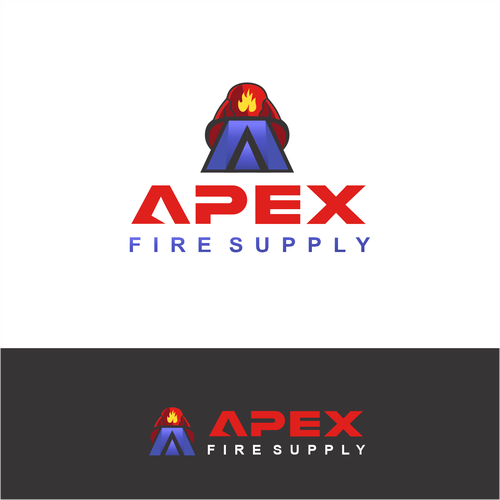 ElesenseさんのApex Fire Supply Logo Wantedデザイン