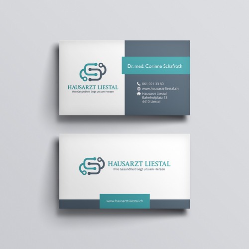 Logo & business card contest entry by Lunar Flox