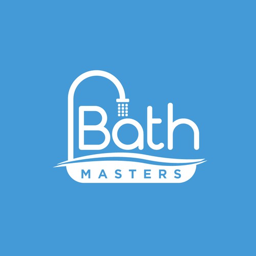 Create a Unique and easily identifiable logo for Bath Masters!! Design by Transformed Design Inc.