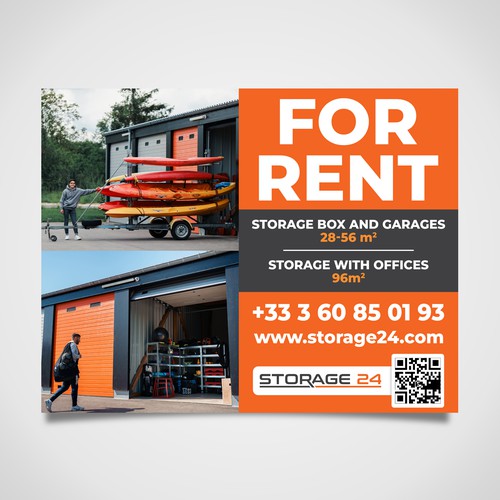 Design di Creative banner design for a storage company di Why Design