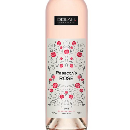 Design an Australian rose wine label Design by milten