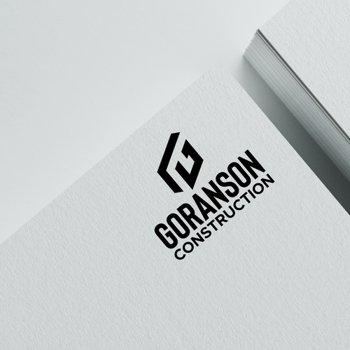 New company logo for booming excavation company. Design by code.signs