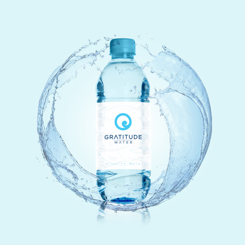 Logo Design For New Water Beverage Brand Design by betiatto