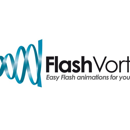 FlashVortex.com logo Design by thomas66