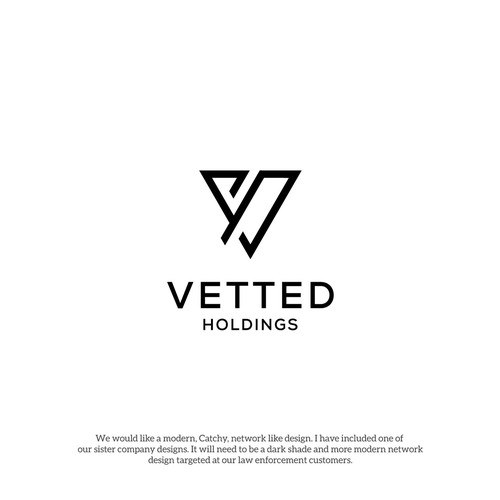 Design di Vetted Holdings New Logo di M_Studio™