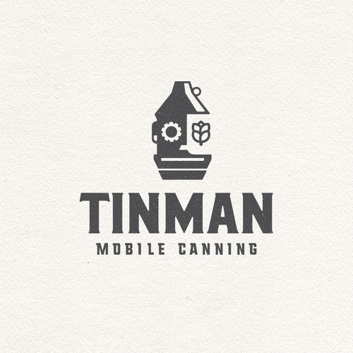 Industrial/modern logo for Craft Beer Canning company デザイン by Ristar