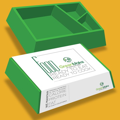 Packaging Design for a HighEnd Food Delivery Company Product