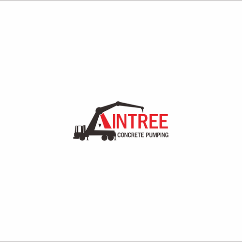 Concrete pump logo for Aintree Concrete Pumping | concurso Design de