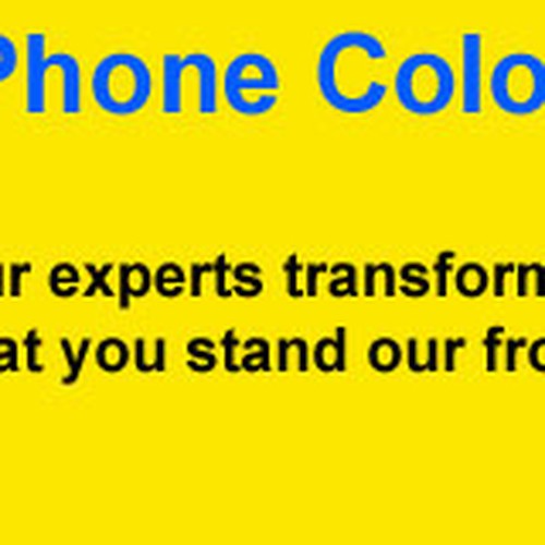 New banner ad wanted for iPhone Repairs Design by Febru