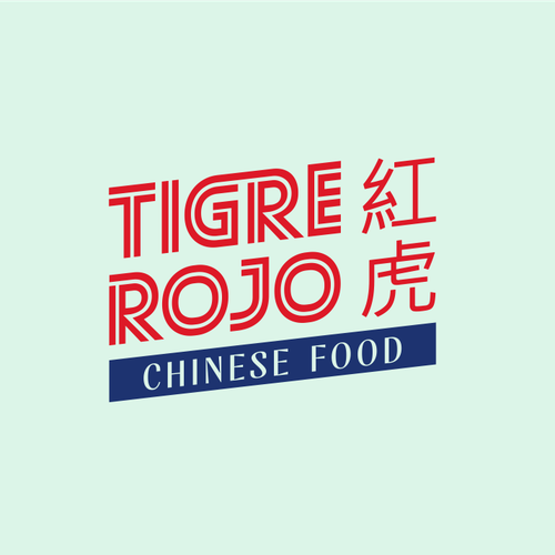 Tigre Rojo Chinese Food Design by FoxPixel