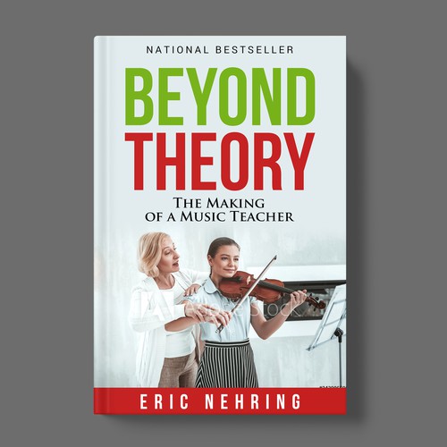 Design an inspiring, hopeful music-themed book cover [no boring designers allowed!] Diseño de TopHills